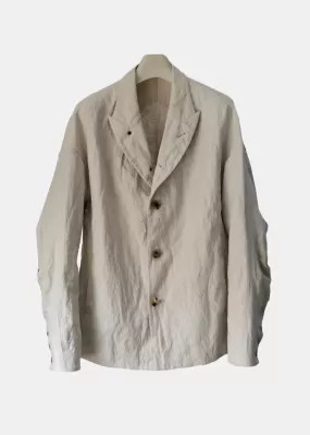 Beige Metal Shrink Jacket