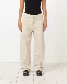 Beverly Trouser in Wood Ash