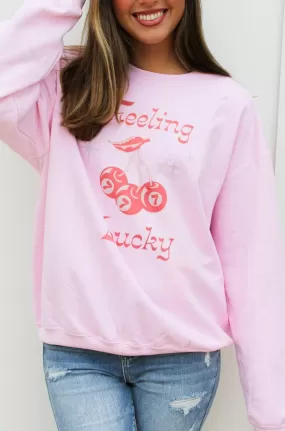 Feeling Lucky Graphic Sweatshirt