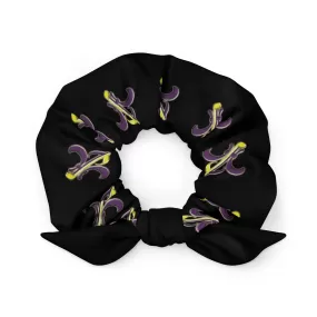 Purple & Gold Logo Scrunchie